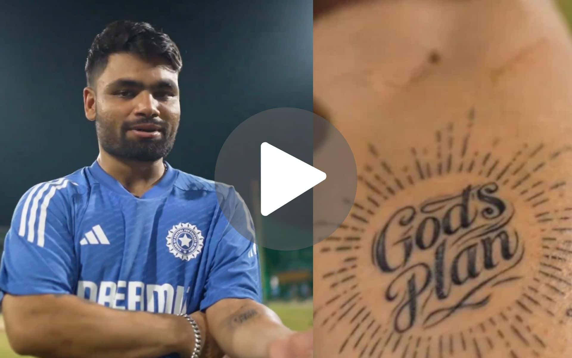 The Real Story Behind God's Plan Tattoo: Rinku Singh Breaks Silence On His Famous Two-Word Phrase